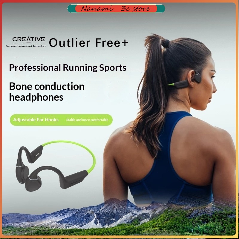 Bone Conduction Running Headphones - 창의적인 방수 골전도 이어폰, 저지연 무선