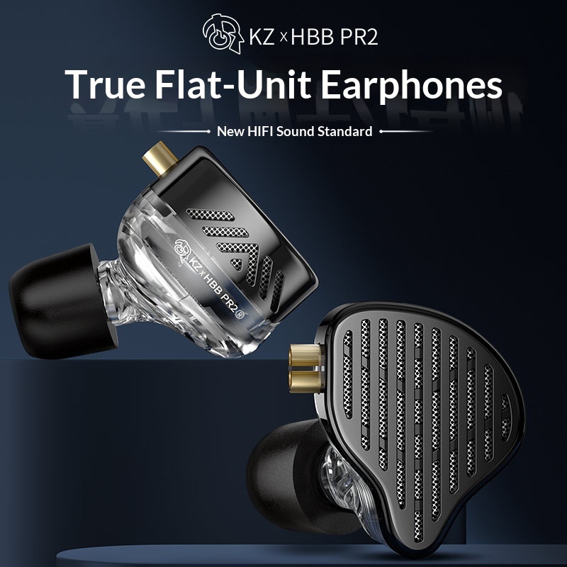 Planar Magnetic Iem Earphones - 재고 있음 Kz‑Pr2 플래너 마그네틱 IEM