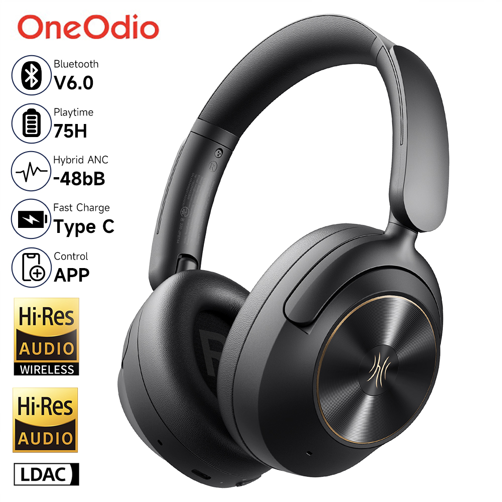Anc Wireless Over Ear Headphones - OneOdio A6 ANC 무선 블루투스 6.0