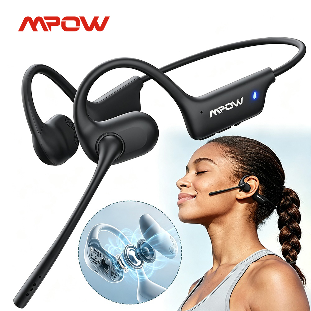 Bone Conduction Running Headphones - Mpow O1 오픈형 스포츠 헤드폰 무선