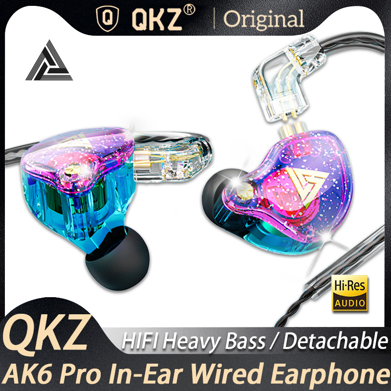 In Ear Monitors For Singers - QKZ AK6 Pro 1DD 다이나믹 이어폰