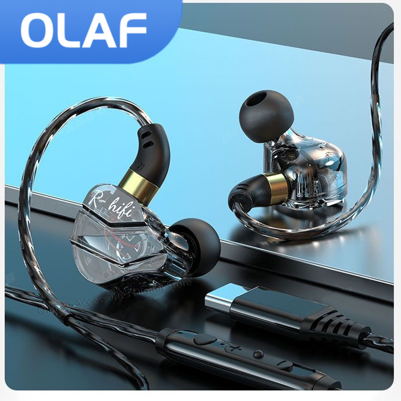 In Ear Monitors For Singers - OLAF HiFi Type C 게임용 헤드폰