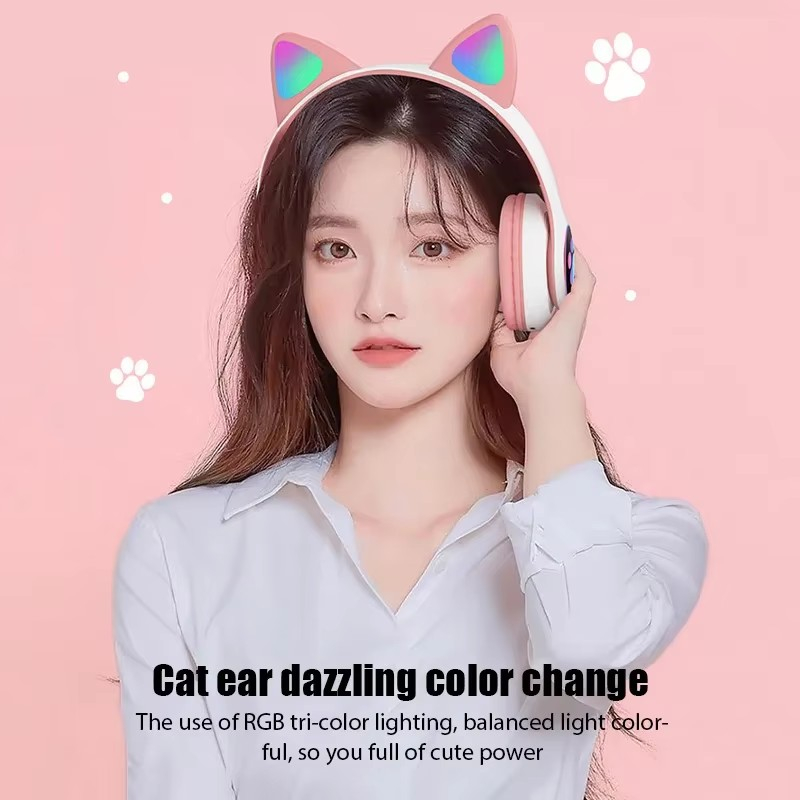 JST-28 무선 헤드폰 고양이 귀 블루투스 이어폰 스 - Anc Wireless Over Ear Headphones 리뷰 및 가격