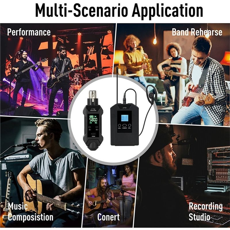| 휴대용 |   J-11U 무선 인이어 모니터, 스테 - In Ear Monitors For Singers 리뷰 및 가격