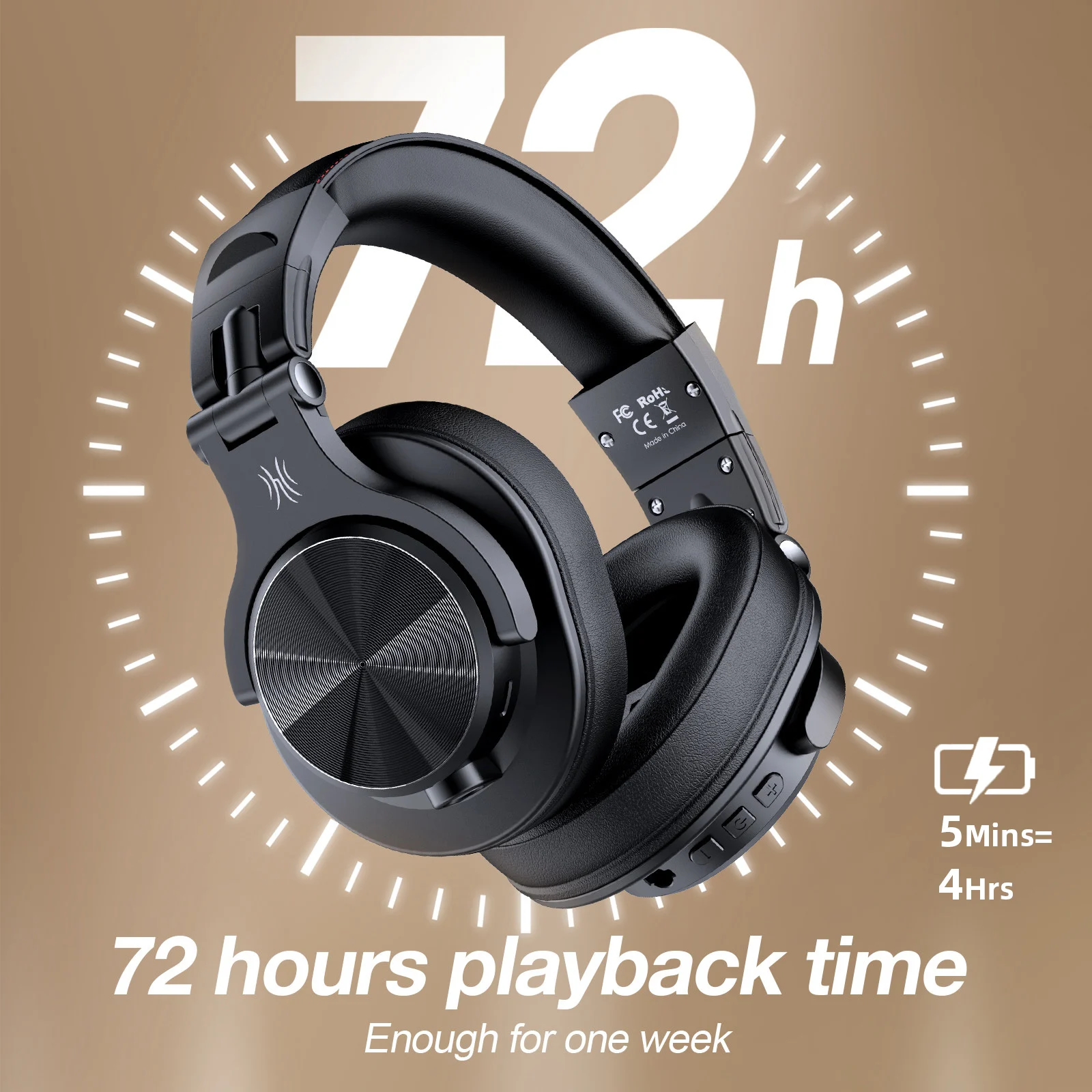OneOdio Fusion A70 블루투스 헤드폰, 고 - Anc Wireless Over Ear Headphones 리뷰 및 가격