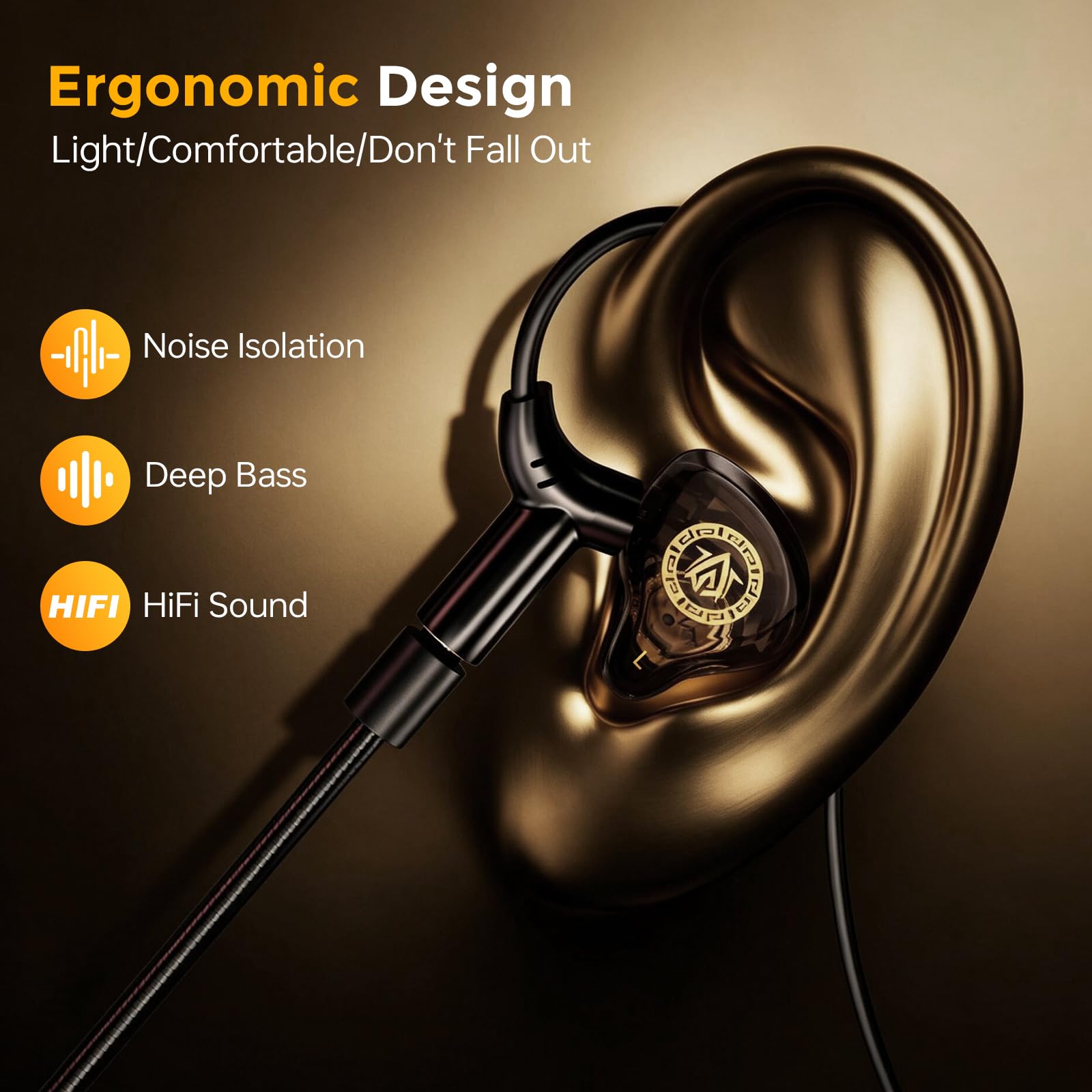 3.5mm / Type-C 유선 게이밍 이어폰, 분리형 - Type C Wired Earphones With Mic 리뷰 및 가격