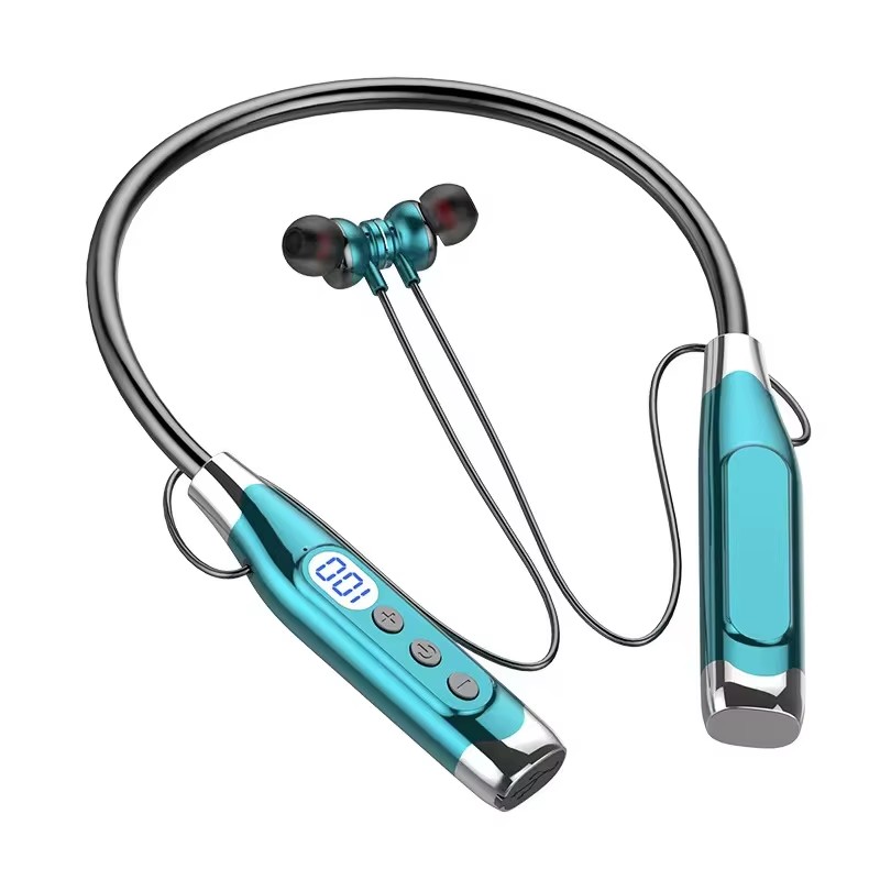 LED 배터리 디스플레이 타입-C 충전 포트 마그네틱  - Magnetic Neckband Sports Earphones 리뷰 및 가격